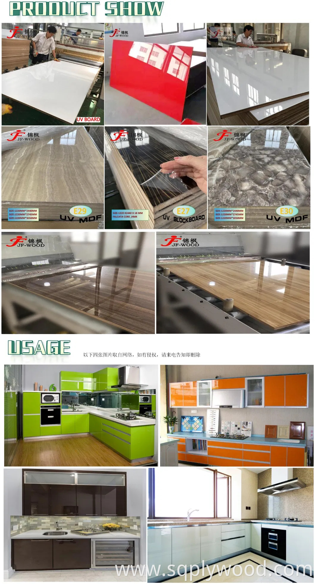 Supermarket Show Room Display Slat-Wall Slot Board Melamine Slotted MDF